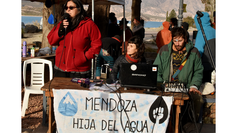 Radio Abierta en el marco de la Fiesta del Agua que se realizó en Potrerillos