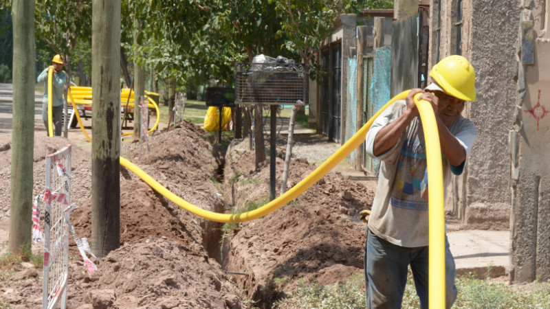 Se retoma la obra de gas natural en Jocolí Viejo