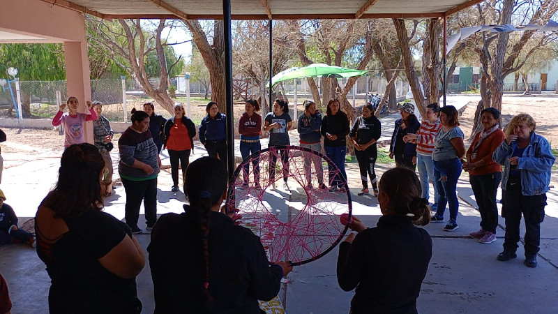 Se realizó un encuentro de mujeres campesinas y populares de Cuyo